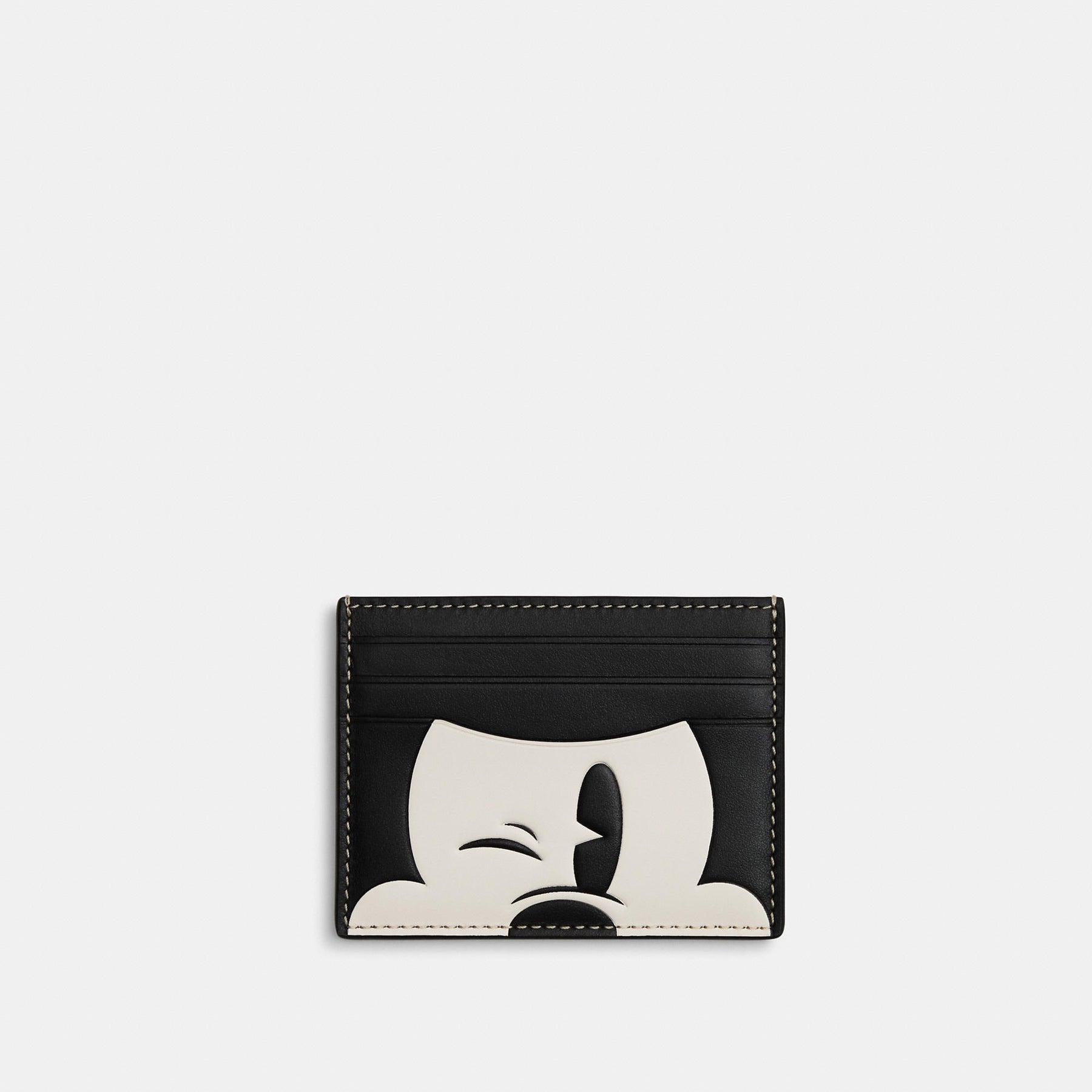 Coach Outlet Disney X Coach Slim Id Kartenetui mit Wink Mickey Mouse