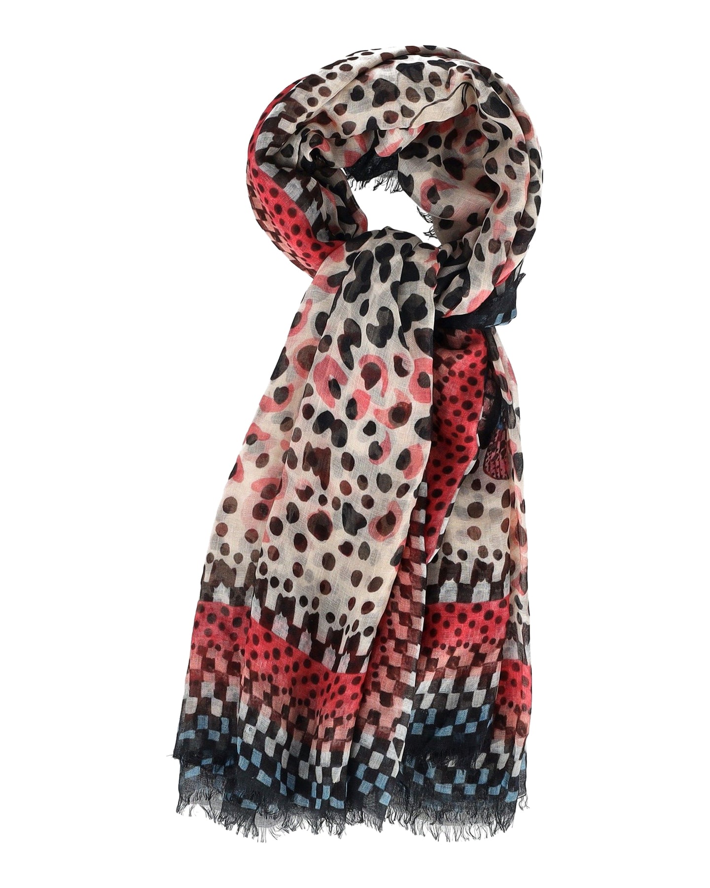Temperley London Schmetterling fleckigen Schal in mehrfarbiger Seide