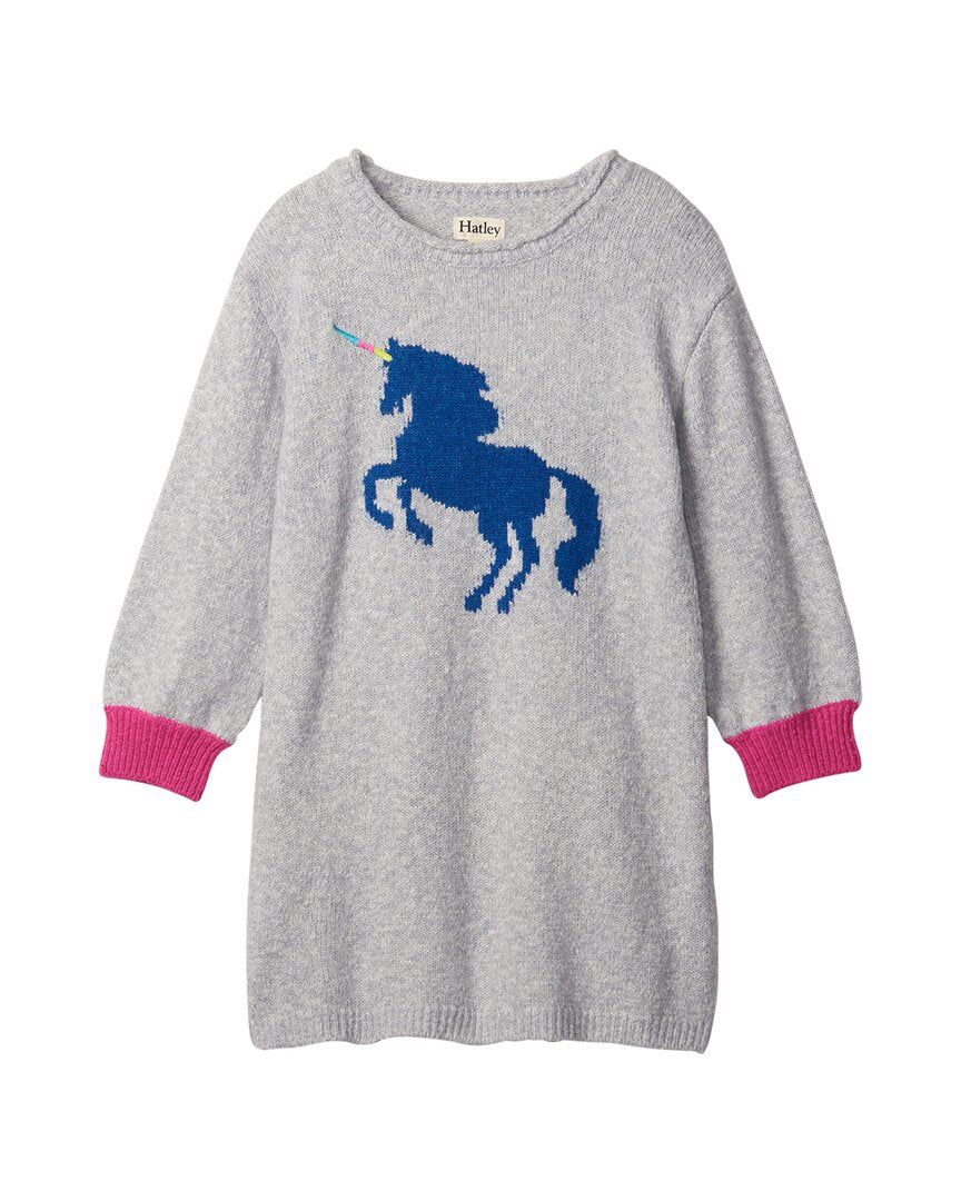 Hatley Einhorn leichtes Sweaterkleid