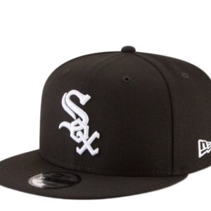 New Era 9Fifty MLB Chicago weiße Sox Basis schwarz/weiß Snapback Hut 11591069