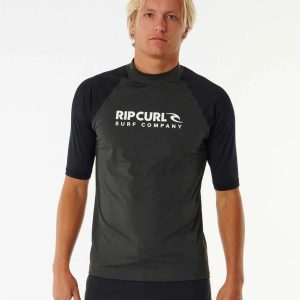 Rip Curl Shock Kurzarm Rashguard – Herren