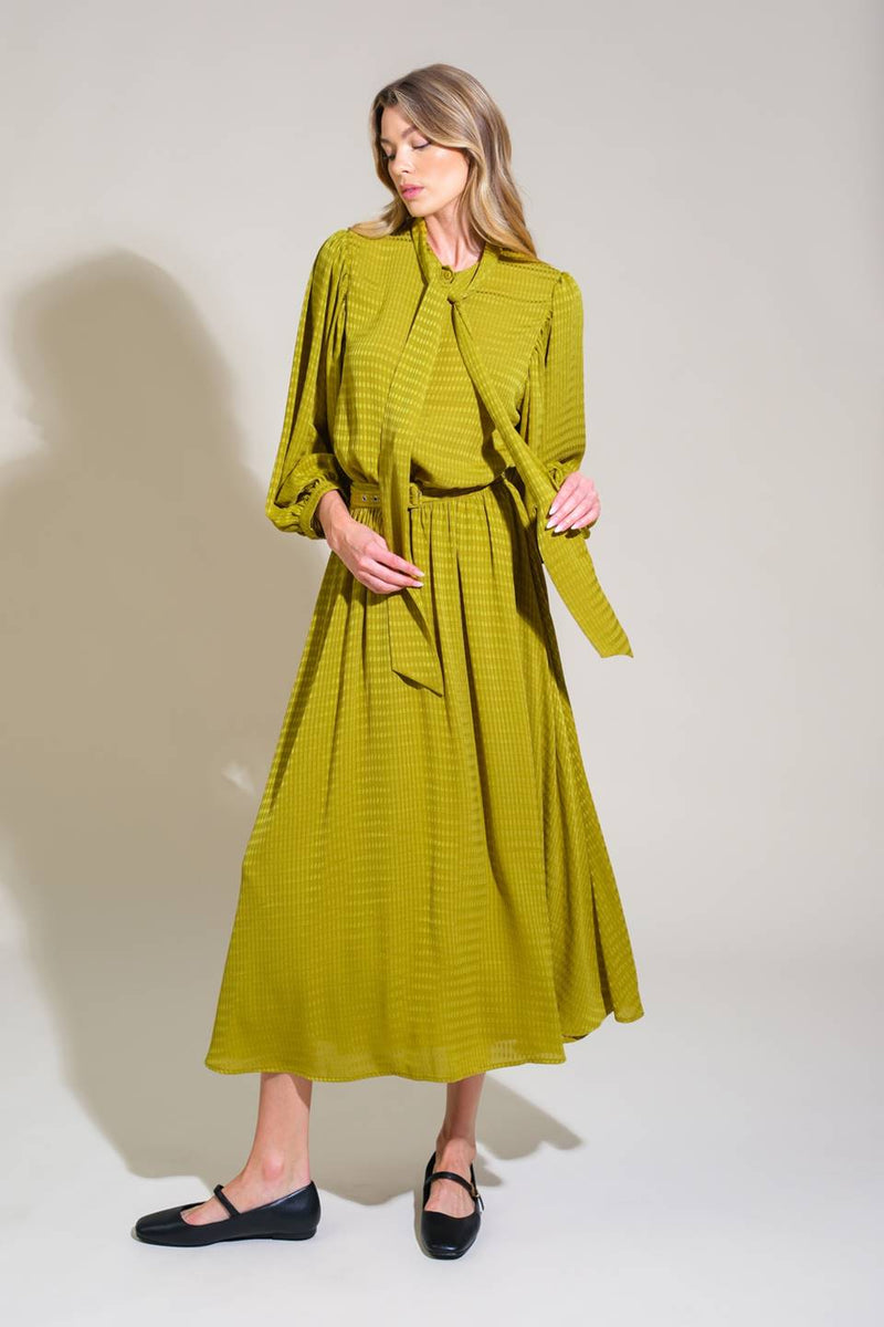 LIEBE WIE UNSERE gewebt MIDI Kleid