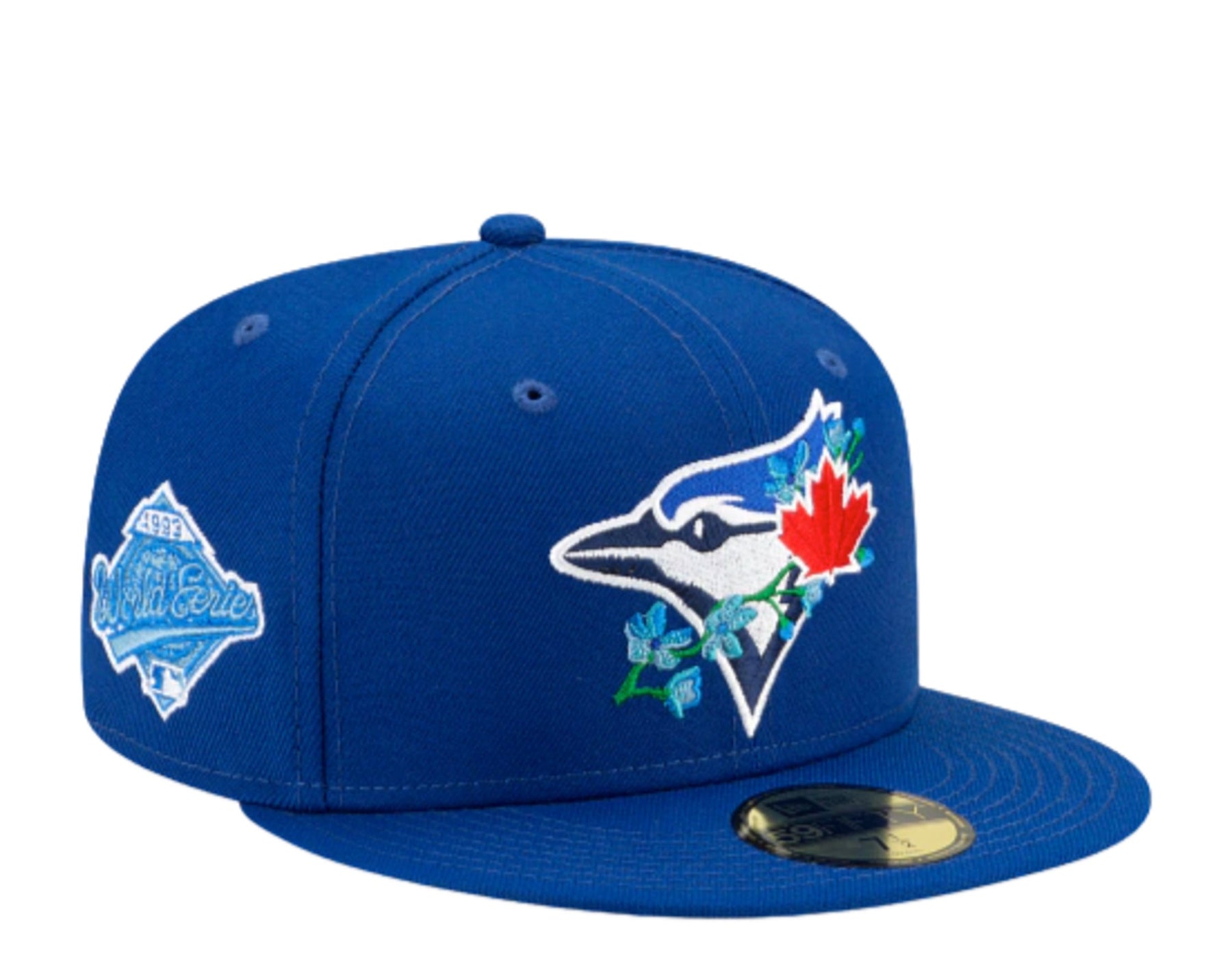 New Era Toronto Blau Jays Seitenaufnäher Bloom 59FIFTY Blau Bottom 60288180