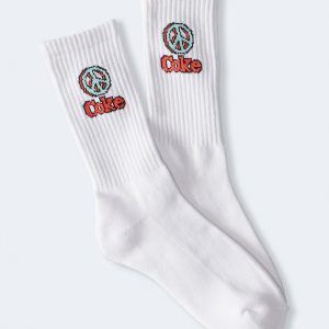 Aeropostale Coca-Cola Von Aéropostale Coke Peace Sign Crew Socken