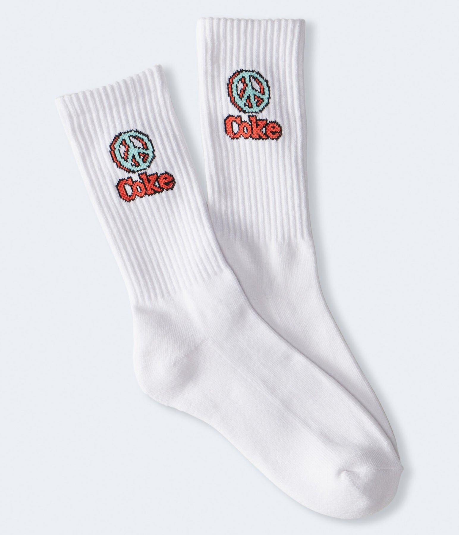 Aeropostale Coca-Cola Von Aéropostale Coke Peace Sign Crew Socken