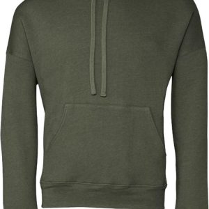 BELLA + CANVAS Sponge Fleece Tropfen Schulter Kapuzenpullover