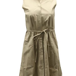 Theory Belted Hemdkleid aus beige Baumwolle 7764866629692