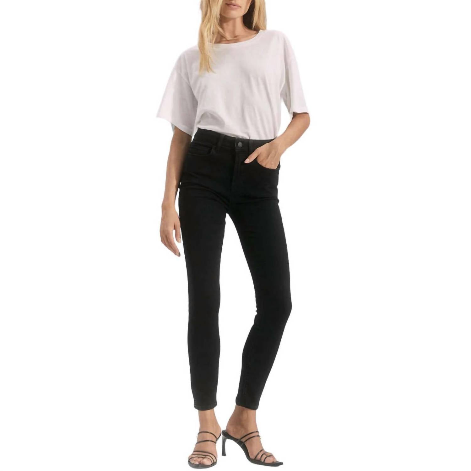 Larchmont Skinny Jeans im Onyx