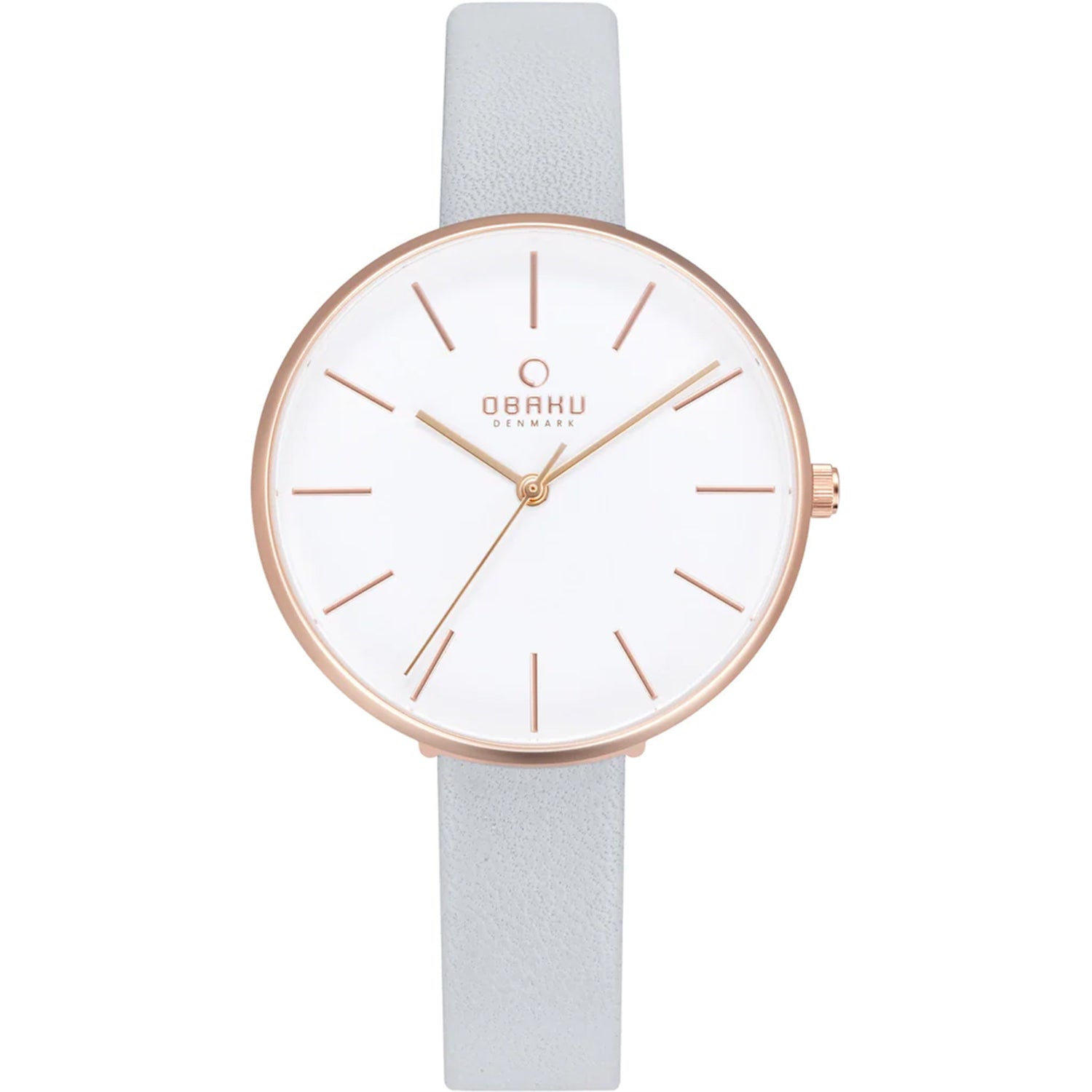 Obaku Damen Viol Weiß Dial Uhr