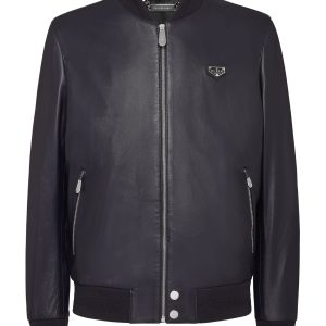 Leder Bomber ist ikonische Plein