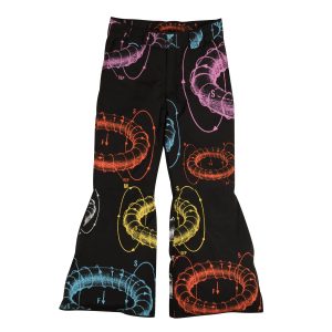 Msfts Rep Bell Bottom Antigravity Puffer-Hose – Schwarz/Mehrfarbig