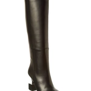 Jacquemus The Bisou Leder kniehohe Stiefel 7827040403516