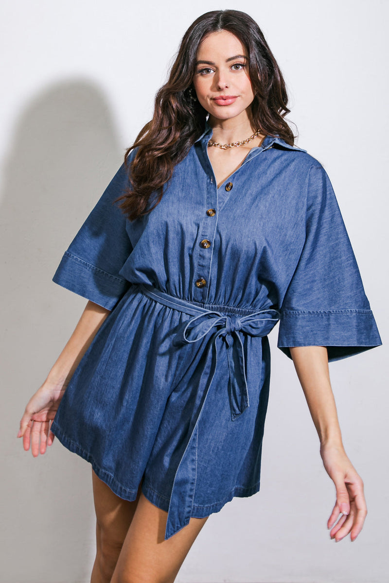 SIEHE Denim Strampler