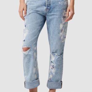 Thalia 90’s lockerer Knöchel mit gerolltem Saum jean in Pigmentausbreitung 7749066555452