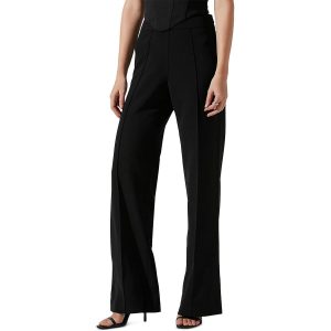 Madison hoher Bund breite Bein gerade Bein Hose
