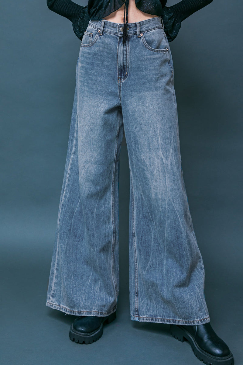 DARING TREND WASHED Denim Hose
