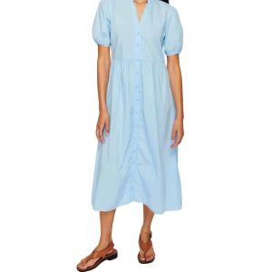Liliya Button Down Kleid in Hemd 7827053248572