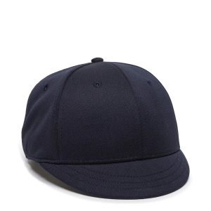 Outdoor-Cap uc-550SB dunkel Marineblau strukturiert solide Rücken Hut