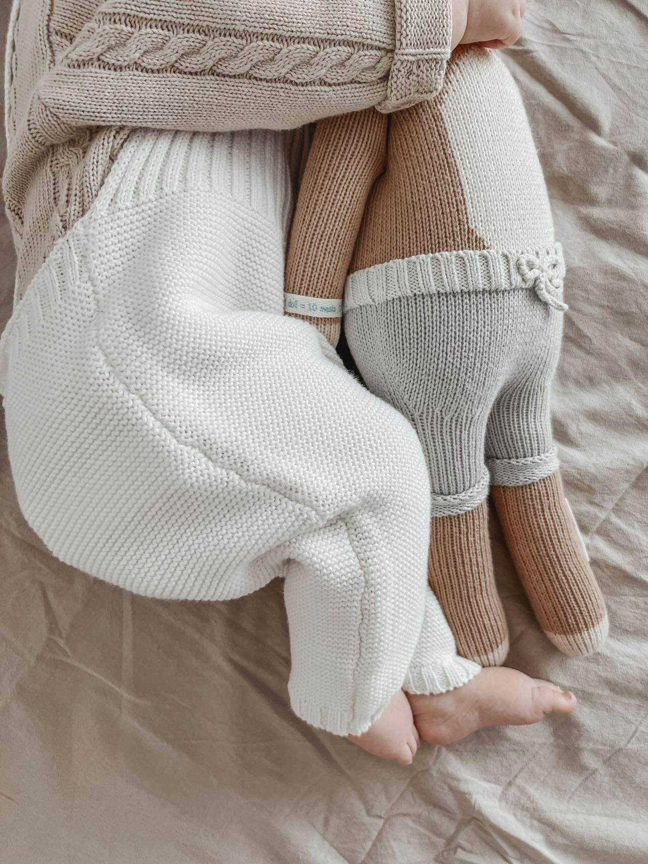 Overall mit Rippendetail – Weiß