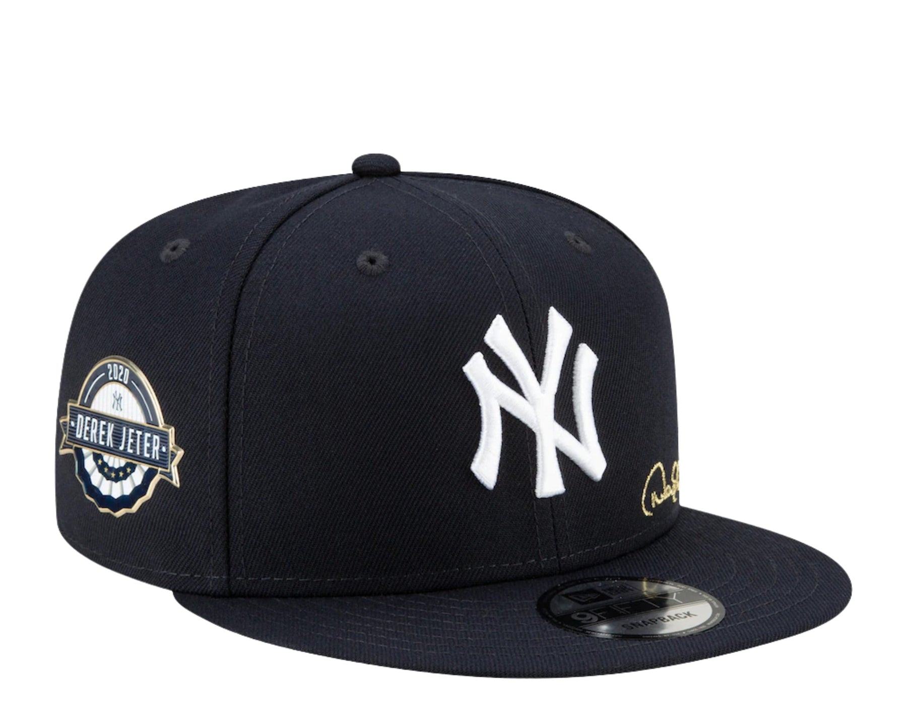 New Era 9Fifty MLB NY Yankees Derek Jeter 2021 HOF Script Snapback Hut 60183751