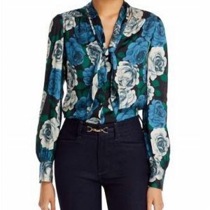 Cleobelle Blouse in schwarz multi 7827037028412