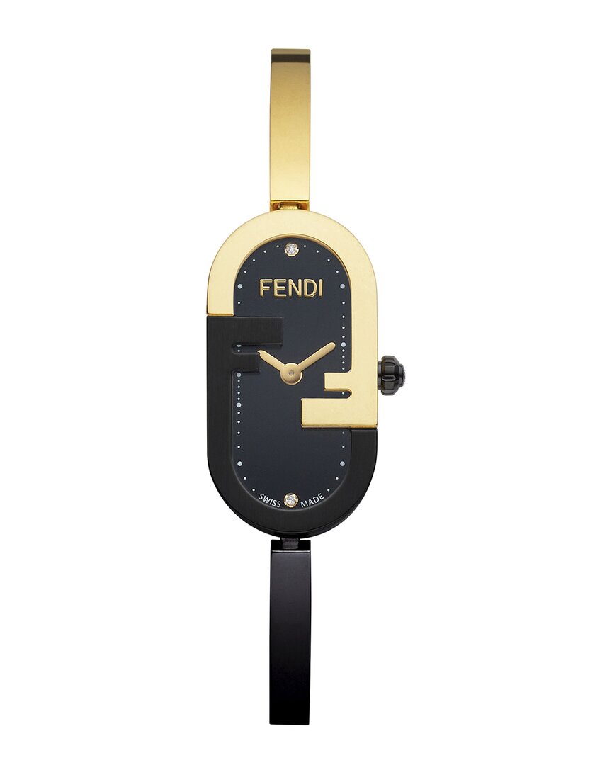 FENDI Damen Fendi O'Lock Diamant Uhr