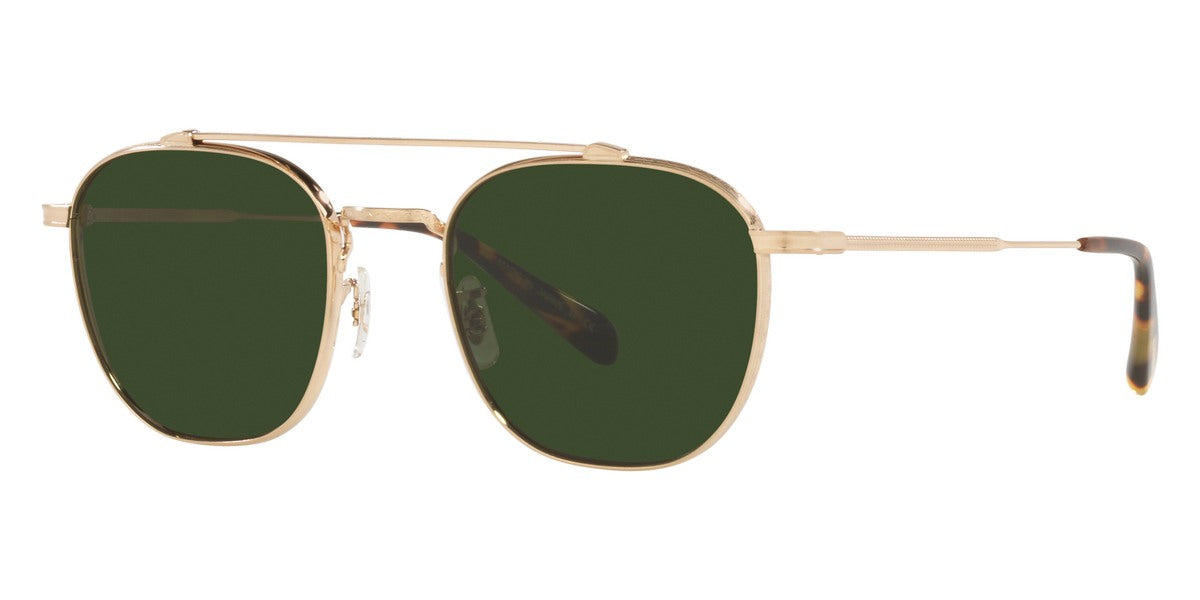 Oliver Peoples Unisex 49mm Sonnenbrille aus gebürstetem Gold