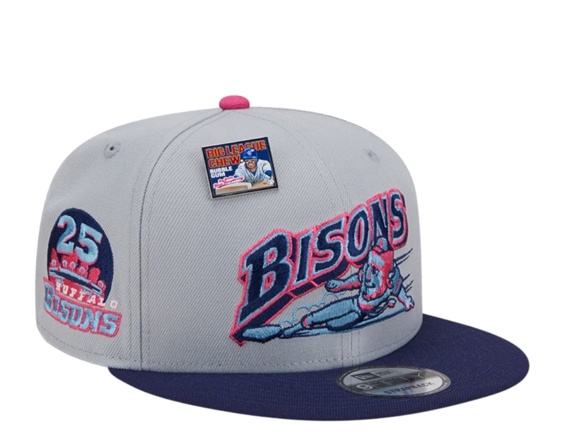 New Era Groß League Chew Buffalo Bisons 9FIFTY Snapback MiLB 60506755