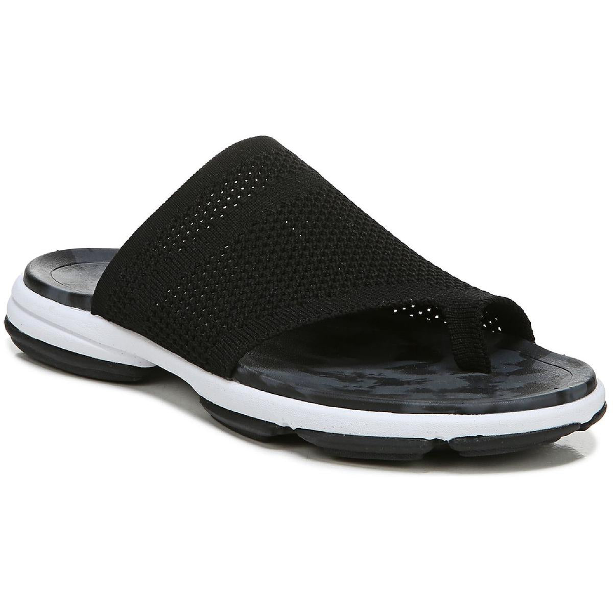Desi Knit Toe Loop Slide Sandalen