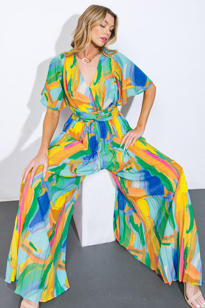 GEIST VON NOEL gewebt Jumpsuit
