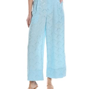 GANNI Jacquard Cropped Hose