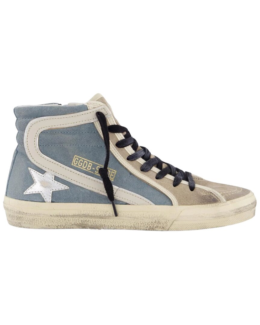 Golden Goose Slide Klassischer Sneaker aus Wildleder