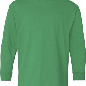 Gildan Heavy Baumwolle Jugend langärmeliges T-Shirt 7824358047804