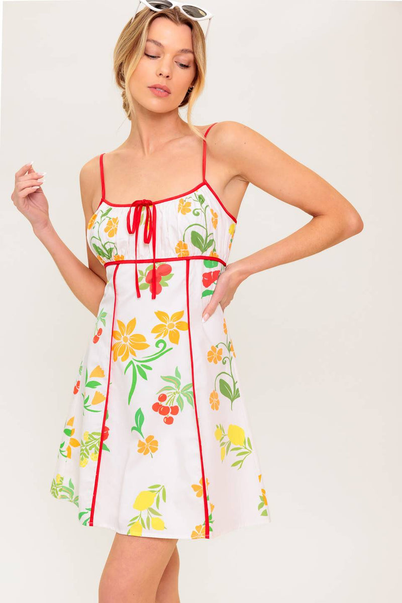 HERZ VON Gold gewebt MINI Kleid