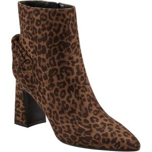 Kendra Kunstleder-Stiefeletten mit spitzer Zehenpartie