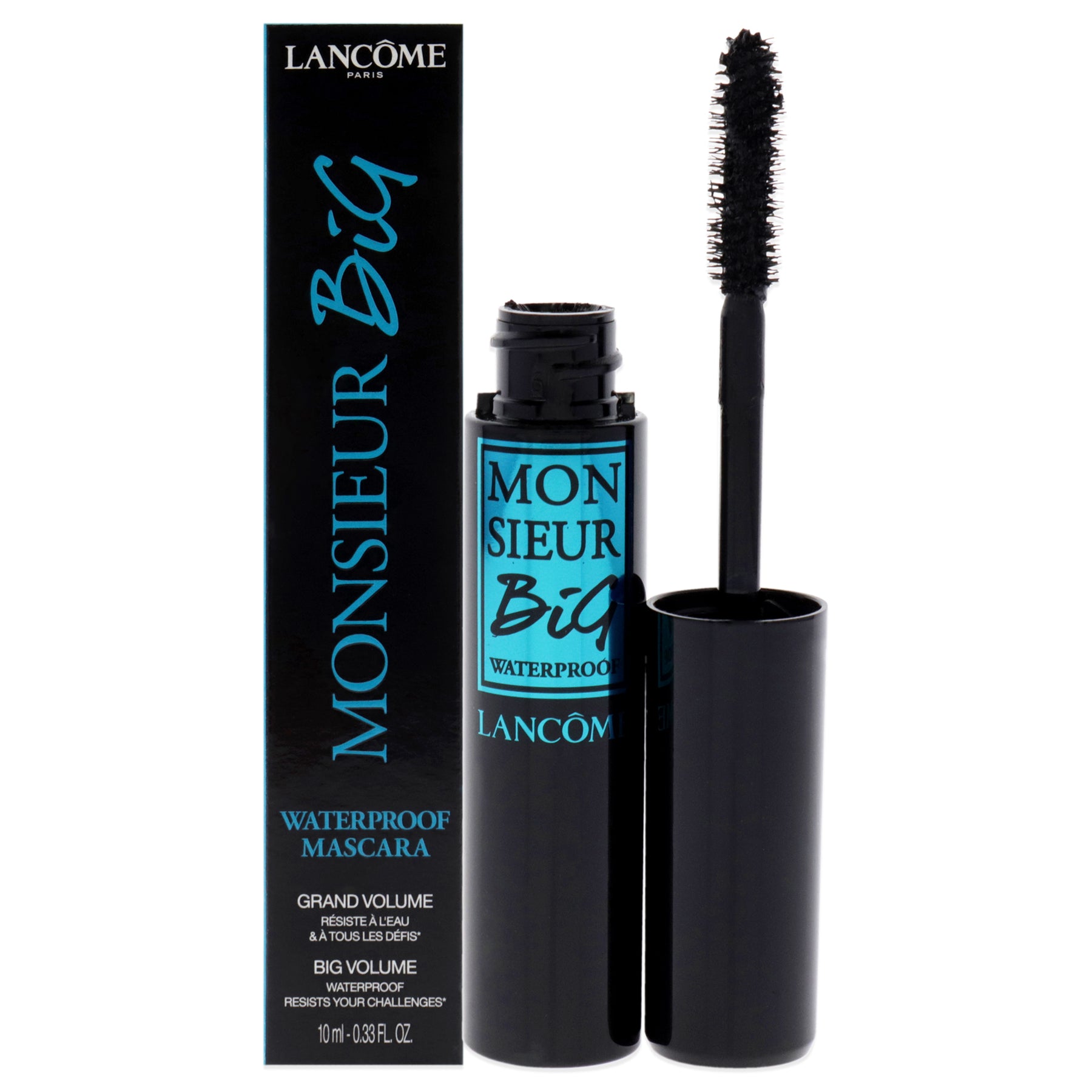 Monsieur groß Wasserdichte Mascara – 01 Schwarz von Lancome Für Damen – 0,33 oz Mascara