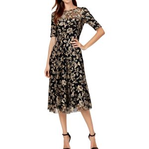 Sequined Midikleid