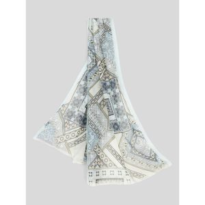 Schal mit Pouch Muster