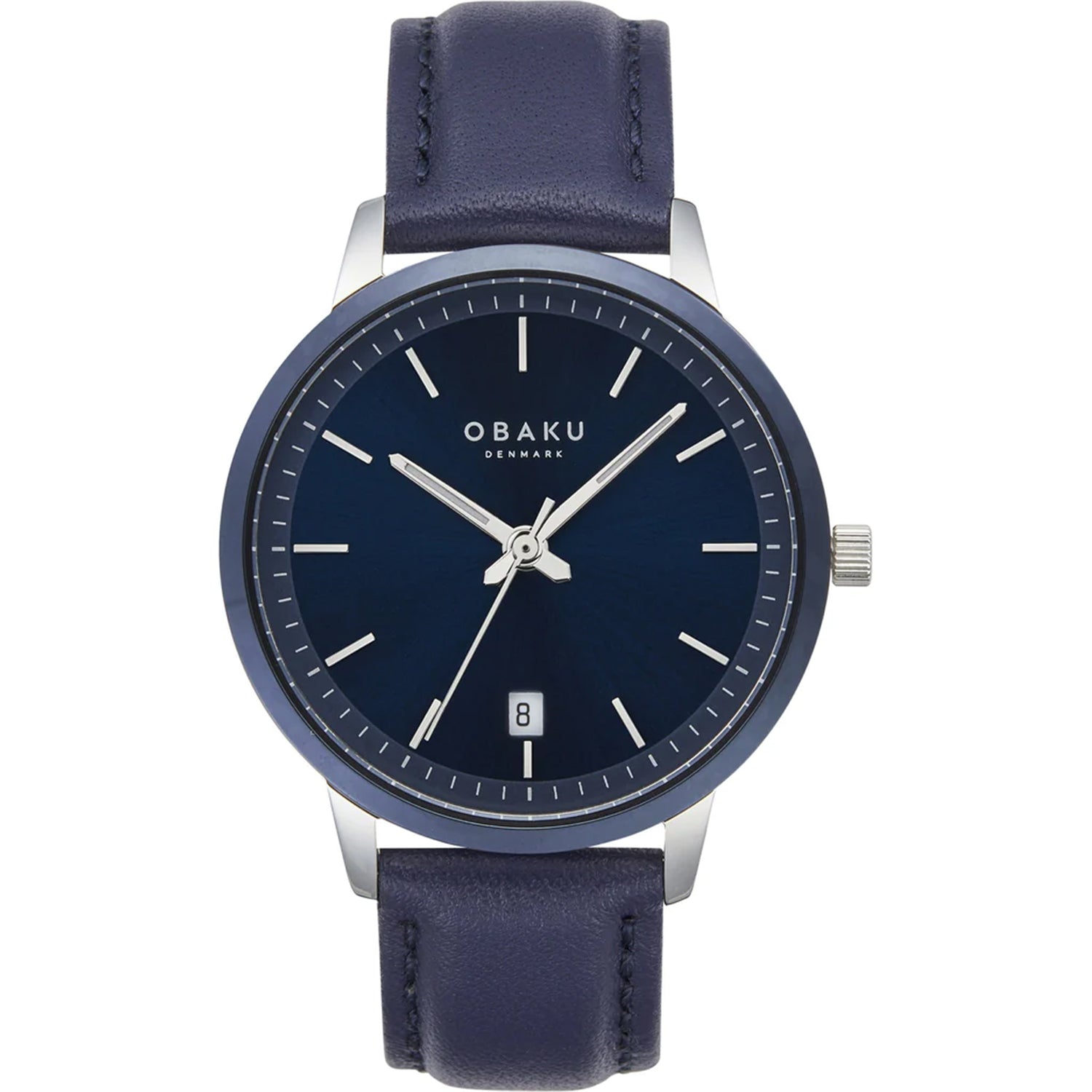 Obaku Herren Salvie Blau Dial Uhr
