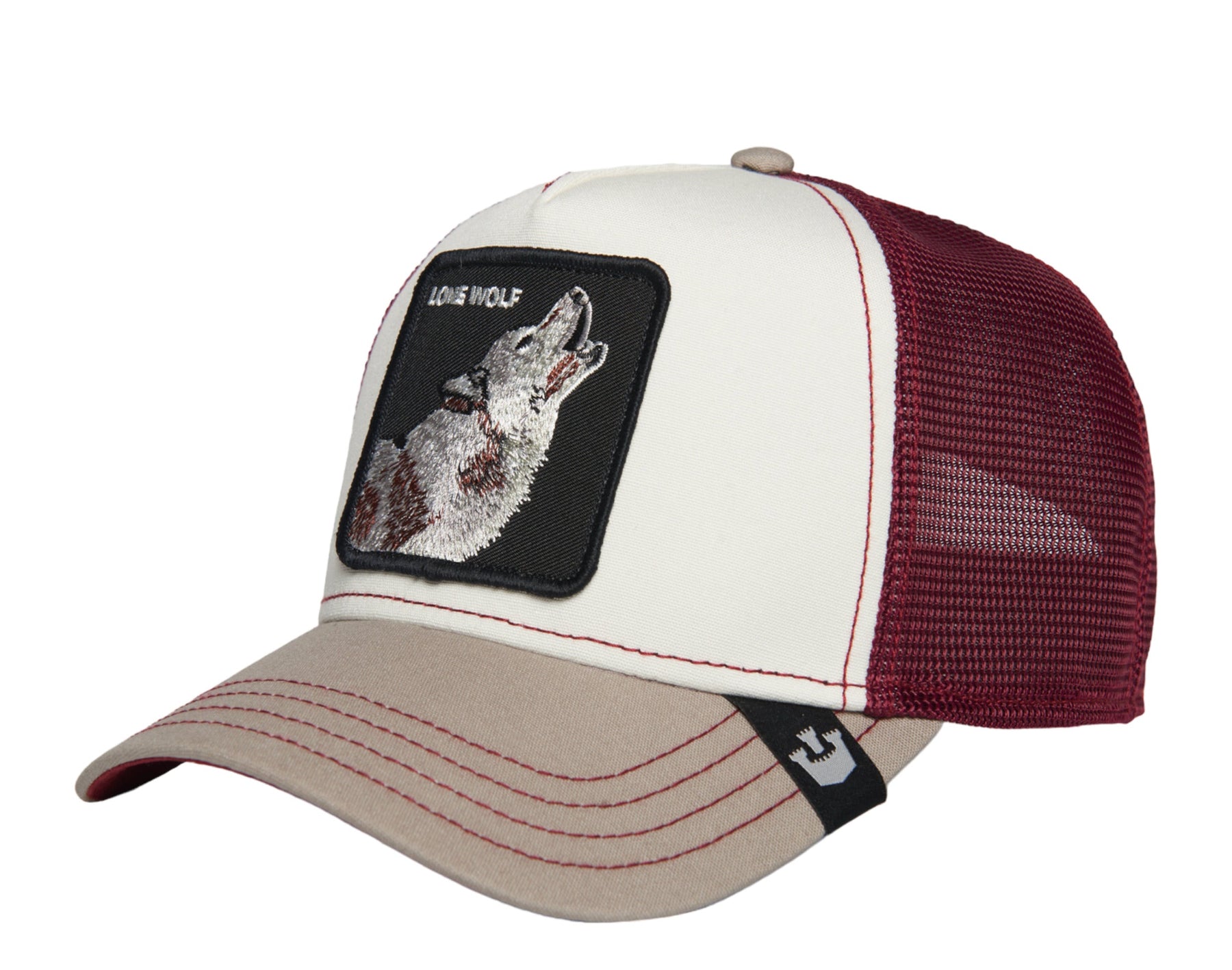 Goorin Bros MV Howler Trucker Hut Weiß/Hellbraun 101-1120-WHI