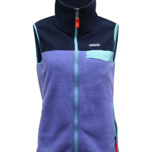 Patagonia Synchilla Snap-T Fleece Weste aus mehrfarbigem Polyester