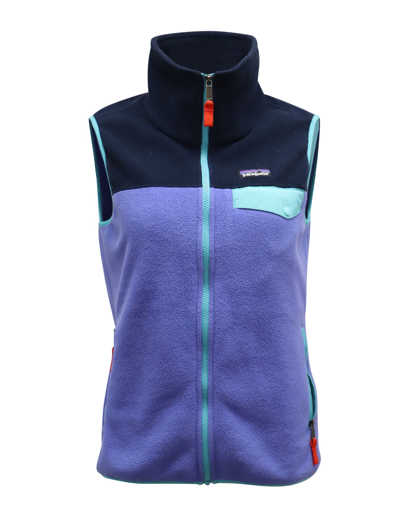 Patagonia Synchilla Snap-T Fleece Weste aus mehrfarbigem Polyester