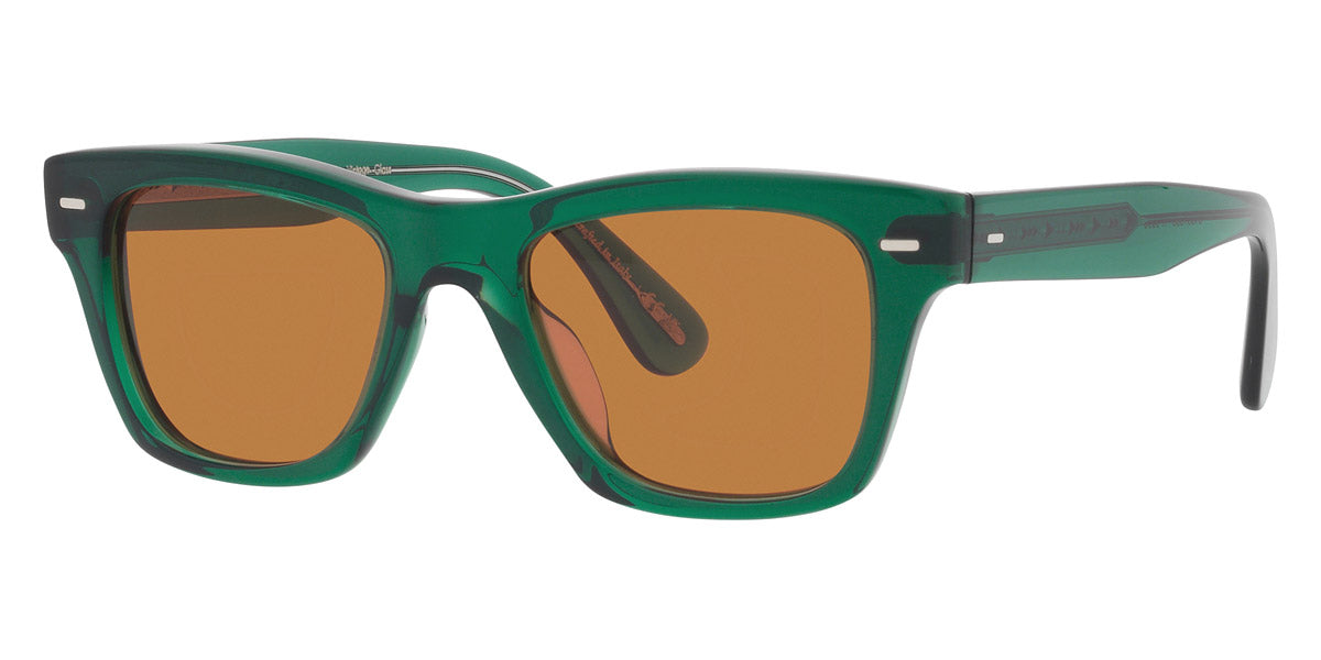 Oliver Peoples Herren 49mm Translucent dunkel Petrol Sonnenbrille