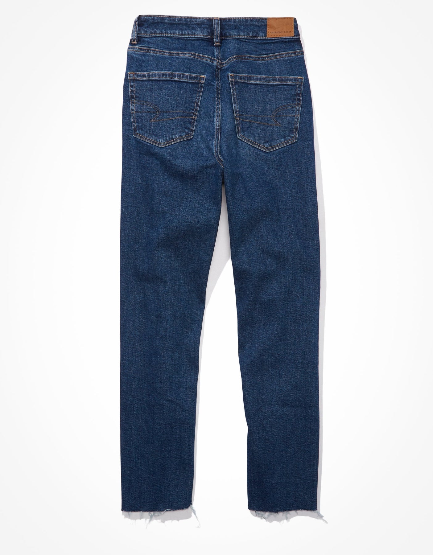 AE Stretch Mom Straight Jeans