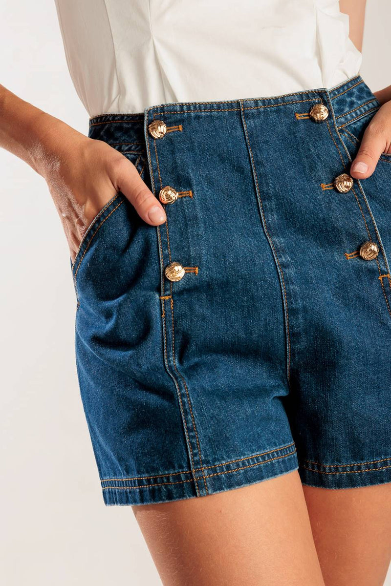 DRIVE-IN MOVIE Denim KURZ