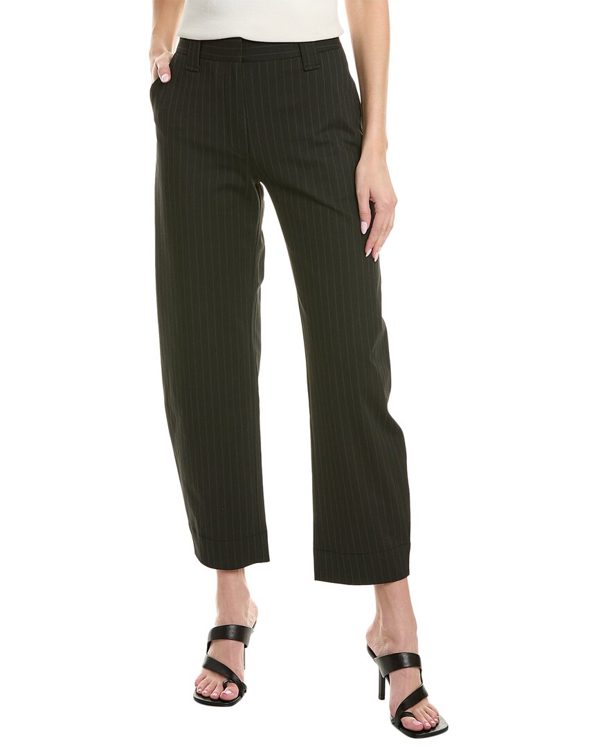 GANNI Stretch Stripe Mid-Waist Hose