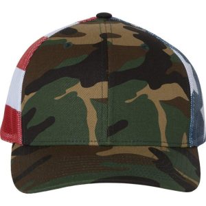 Richardson bedruckte Mesh-Back Trucker Kappe