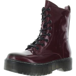 Kiwi Reißverschluss Patent Kampf & mit Schnürung Stiefel