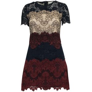 Sandro Lace Minikleid aus mehrfarbigem Polyamid 7764866302012