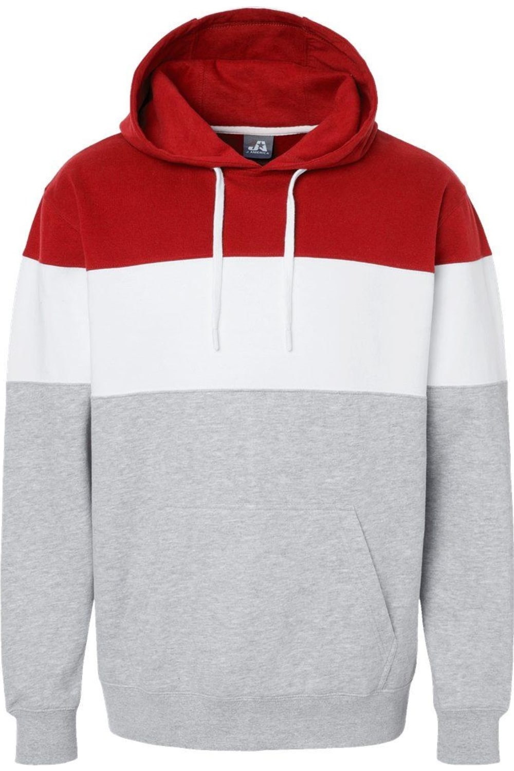 J. America Varsity Fleece Sweatshirt mit Kapuze